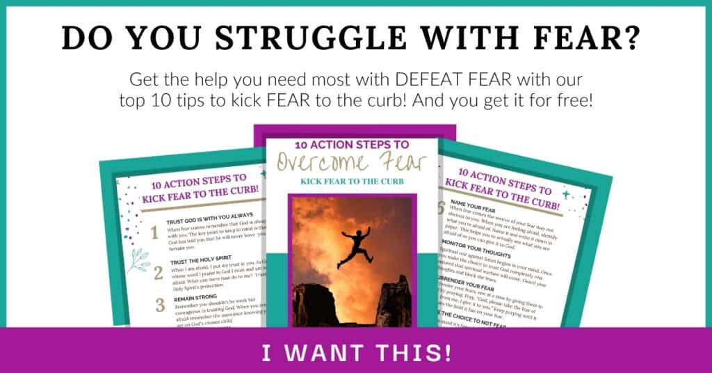 10 Action Steps to Overcome Fear Guide